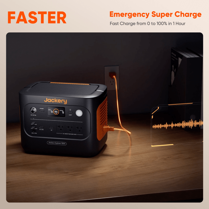 Jackery Portable Power Station  Explorer 1000 v2