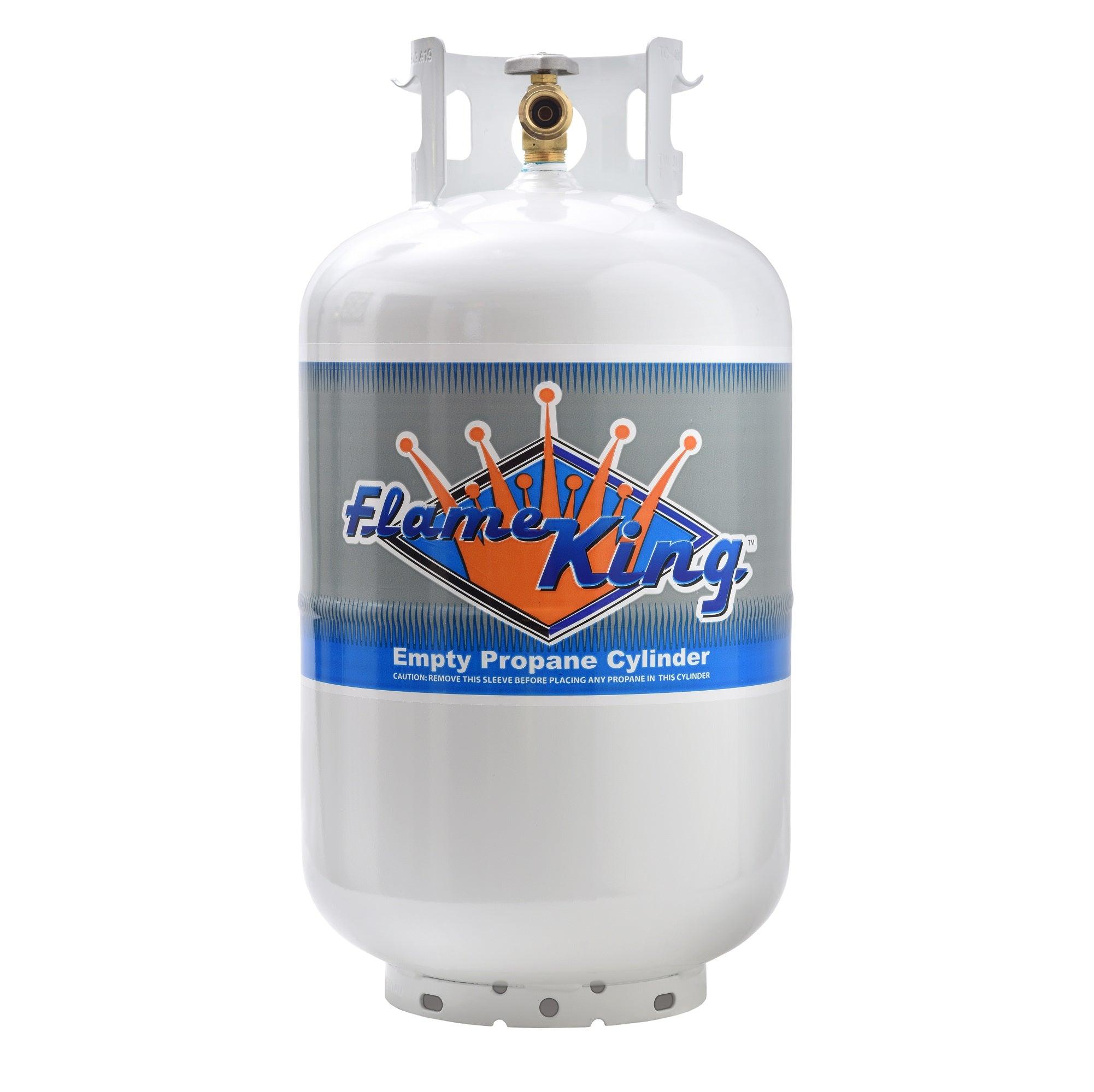 Flame King 30lb Propane Tank LP Cylinder with OPD
