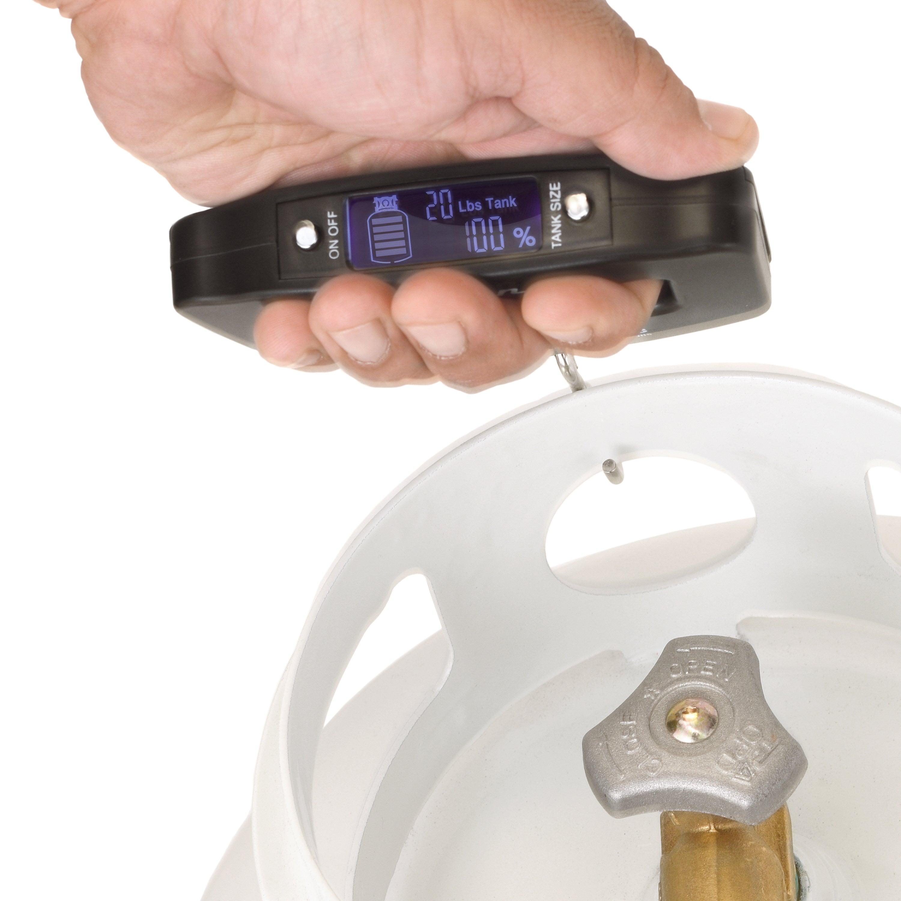 Flame King Electronic Gauge Scale Propane Tanks with Digital Indicator