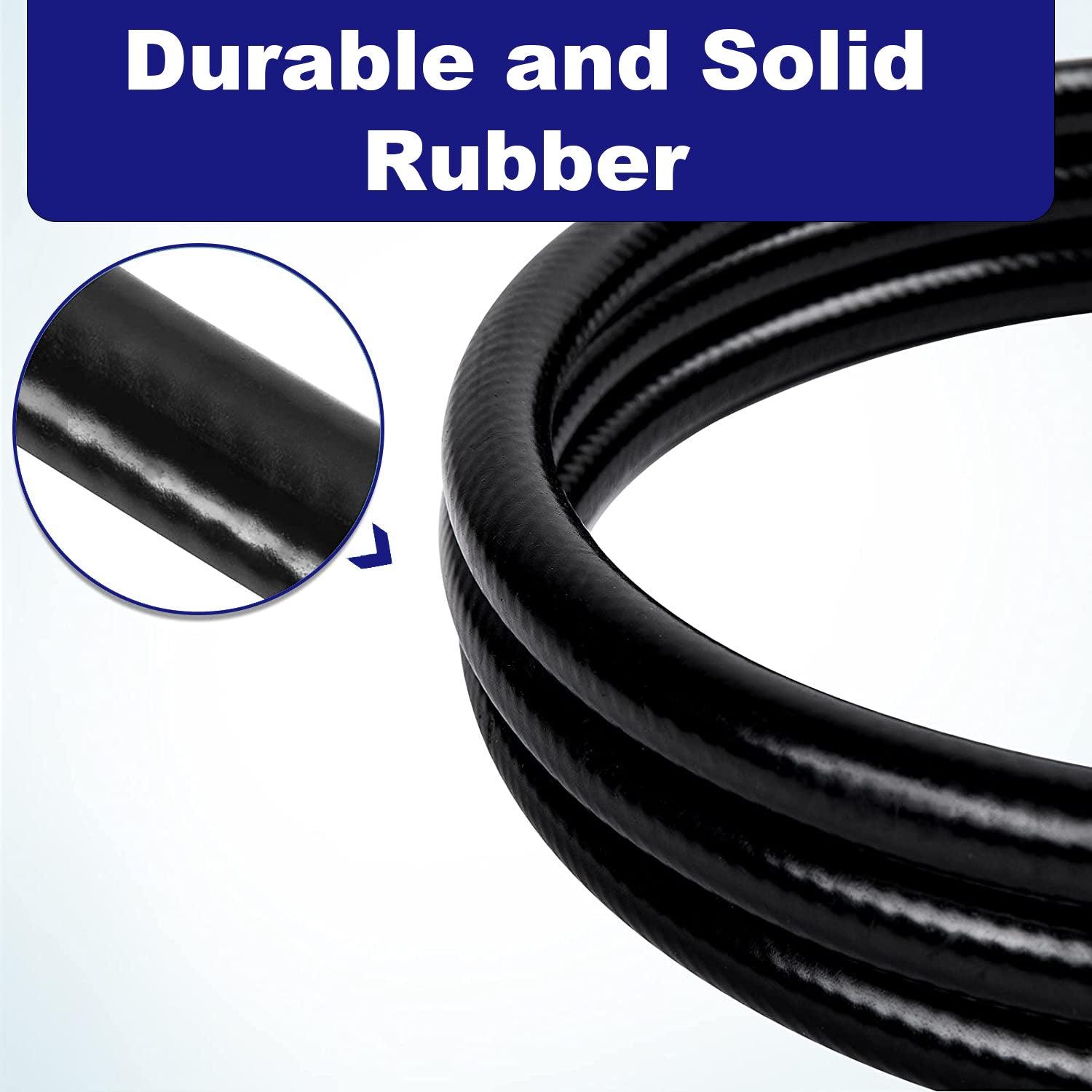 Flame King Regulator Hose Adapter Connect to 20Lb Tank for 17 and 22 inch Tabletop Grill Griddle, 6 Feet