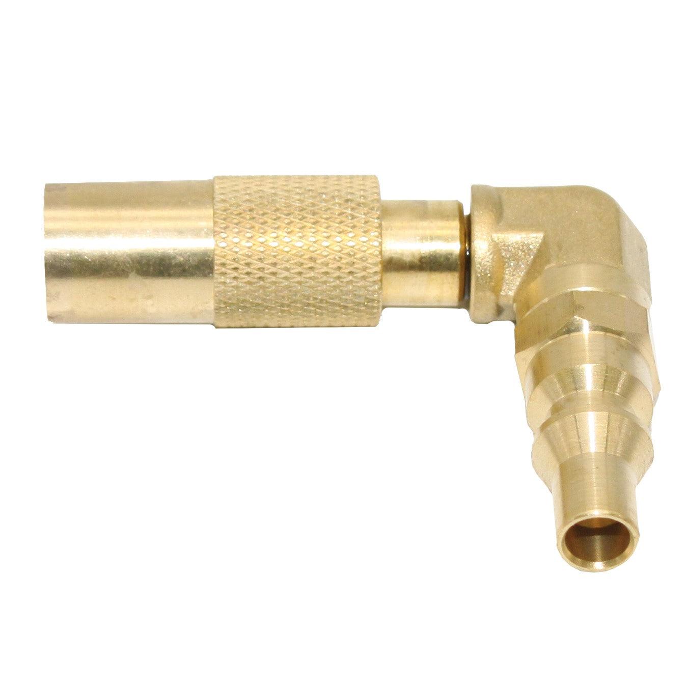 Flame King RV Quick Connect Elbow Adapter for 17" or 22" Griddle