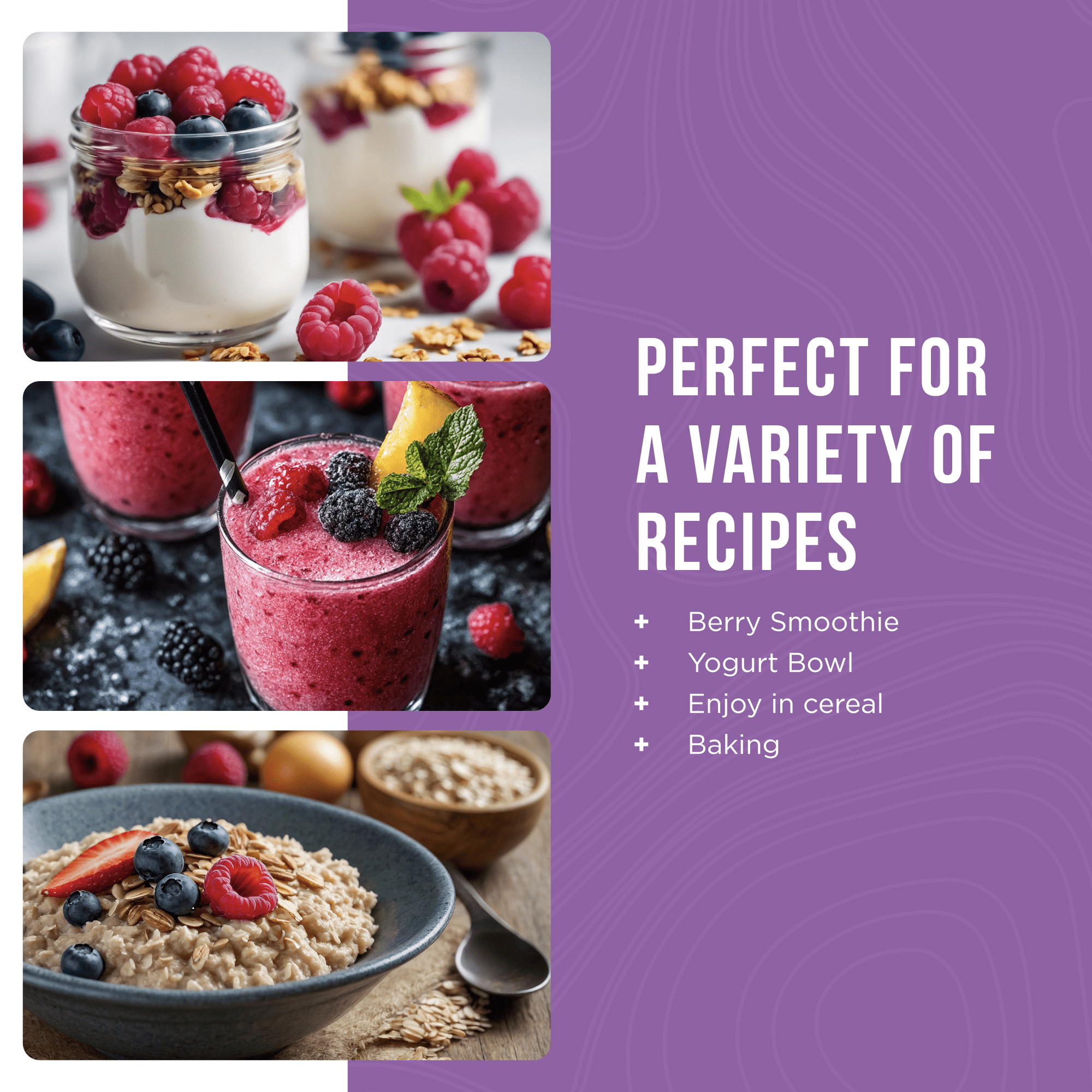 Freeze Dried Whole Raspberries Can, 23 Servings