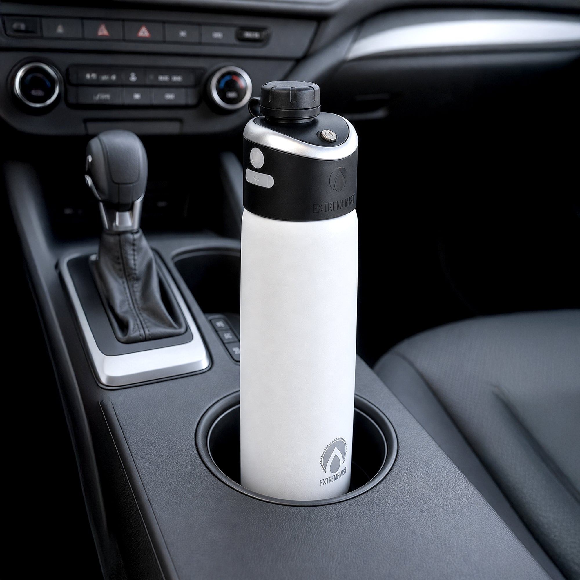 GoMist® 25oz Rechargeable Misting Water Bottle – Insulated Personal Cooling & Hydration Bottle for Outdoor Adventures