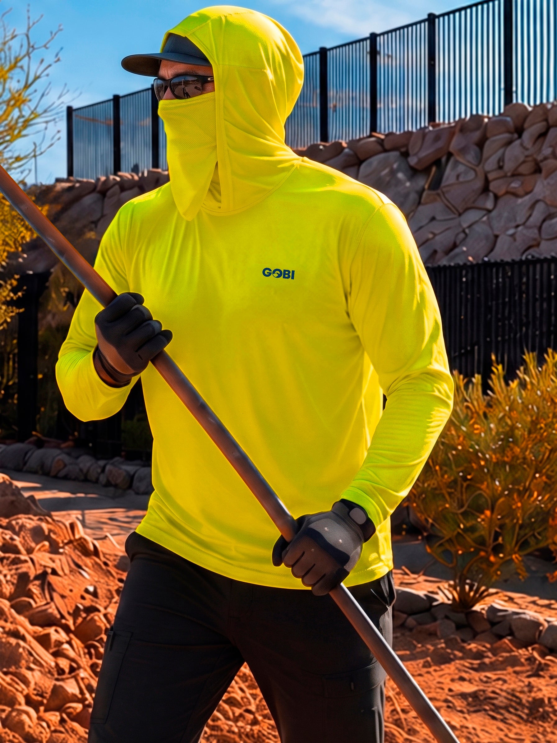 Helio Men's UPF Sun Hoodie