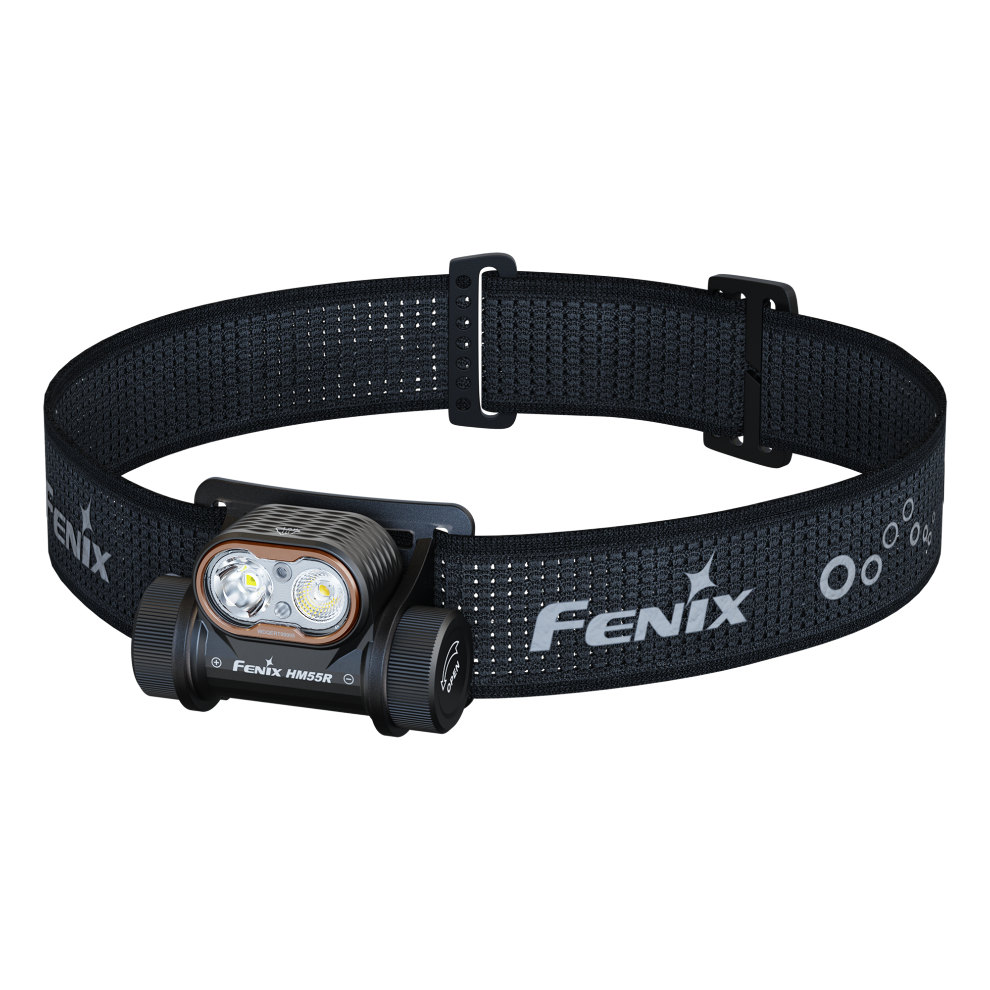 Fenix HM55R 1200 Lumen Lightweight Rechargeable Running Headlamp