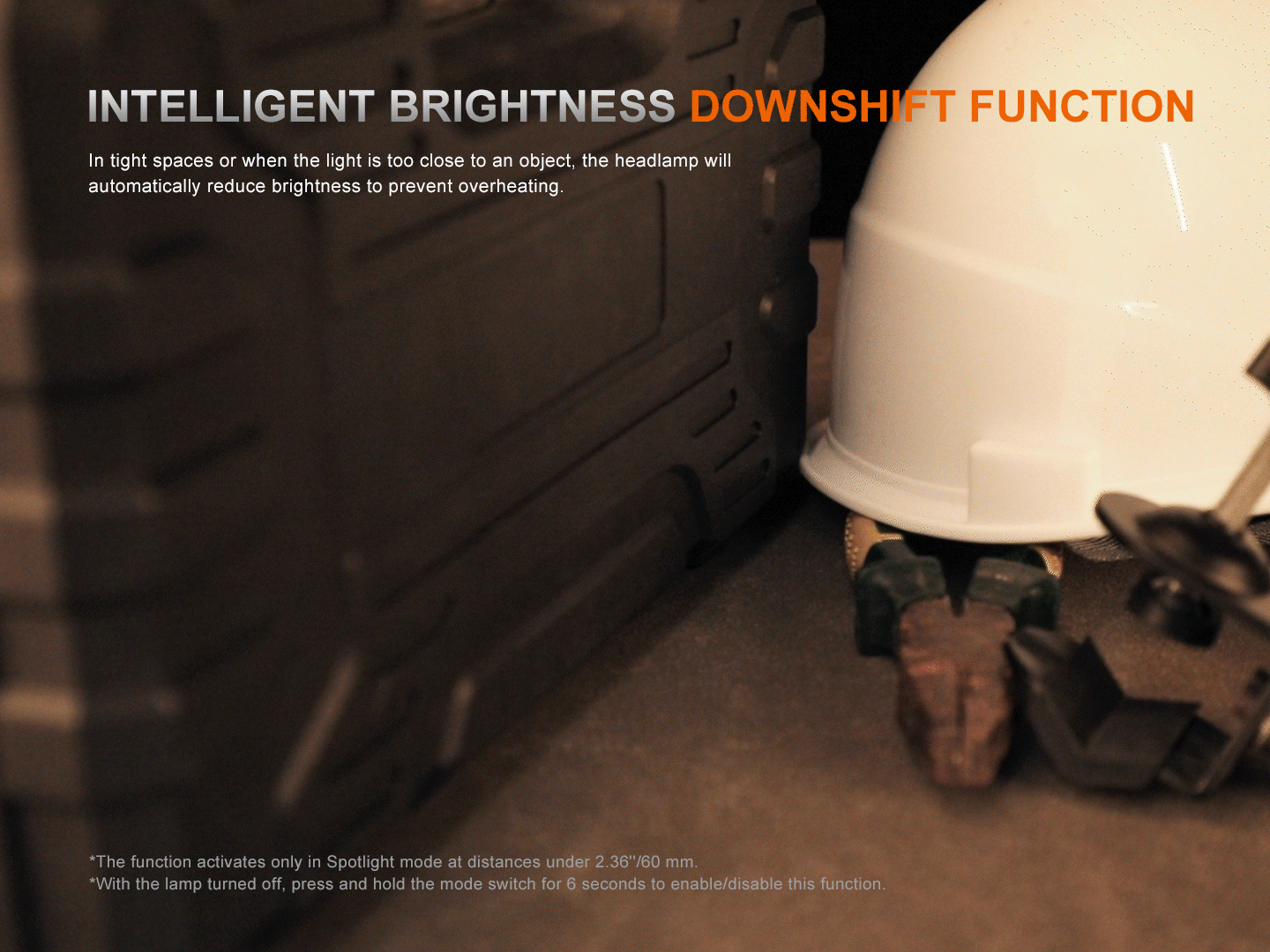 Fenix HM61R V3.0 1800 lumen Rechargeable Work Headlamp