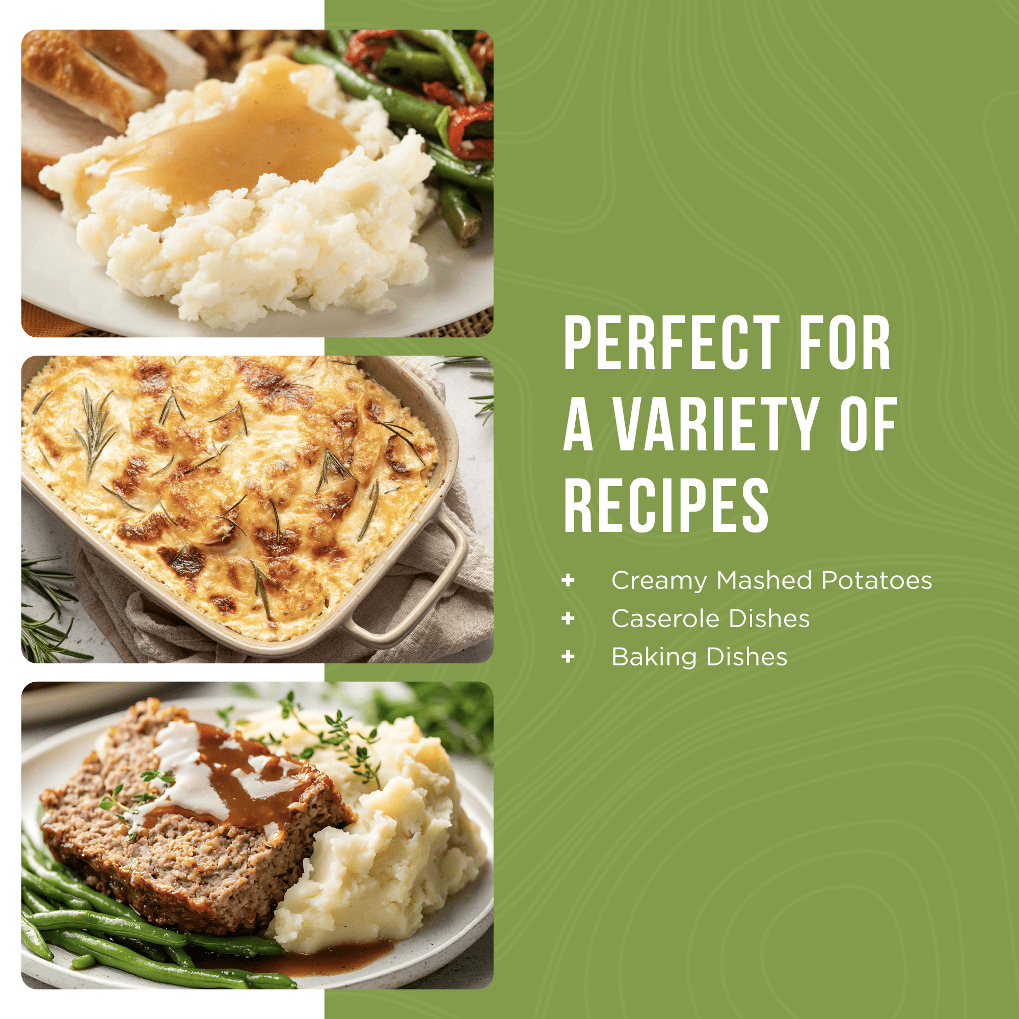 Instant Mashed Potatoes Can, 30 Servings