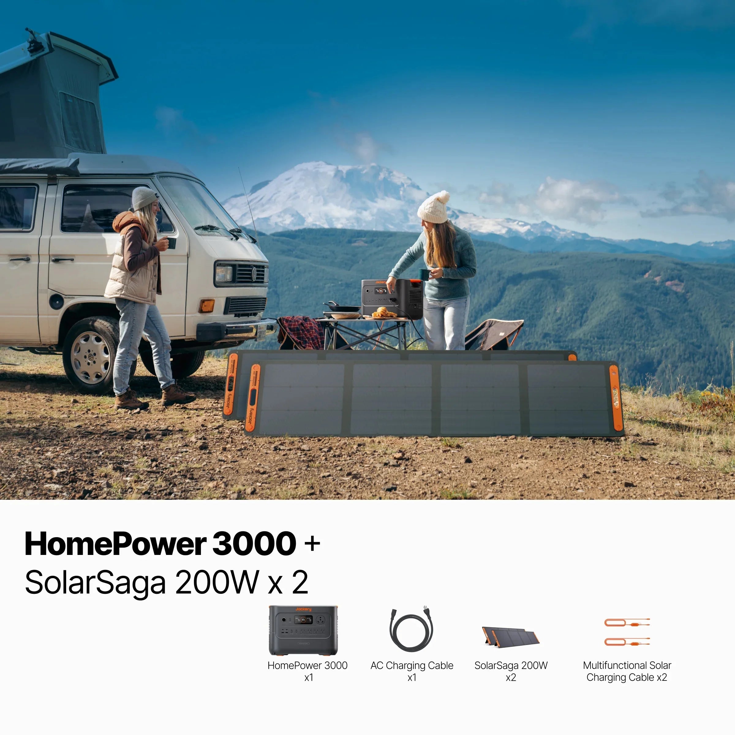 Jackery Solar Generator  HomePower 3000