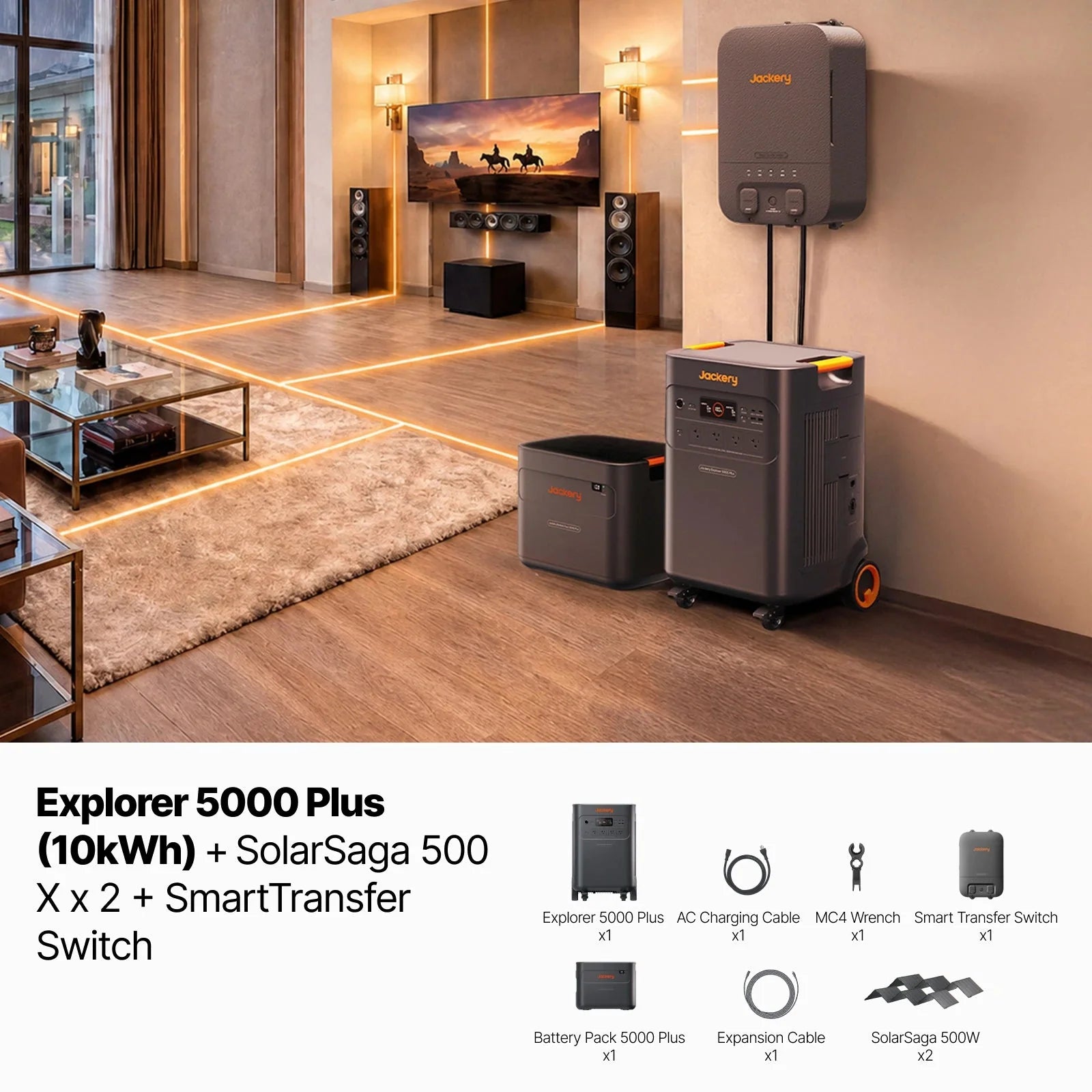 Jackery Solar Generator 5000 Plus