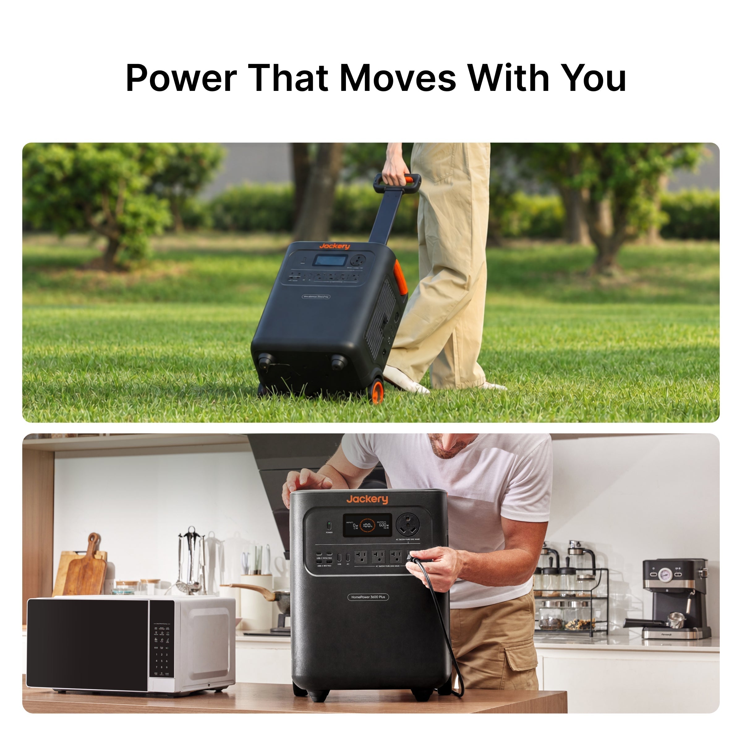 Jackery Solar Generator HomePower 3600 Plus