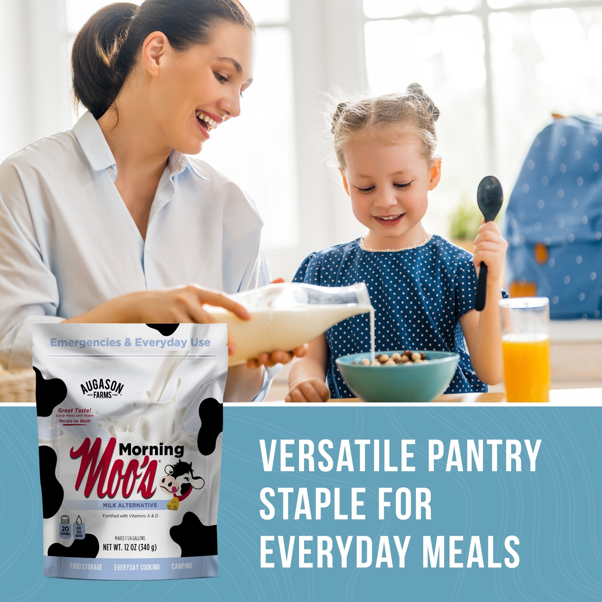 Morning Moo’s Milk Alternative Pouch, 20 Servings