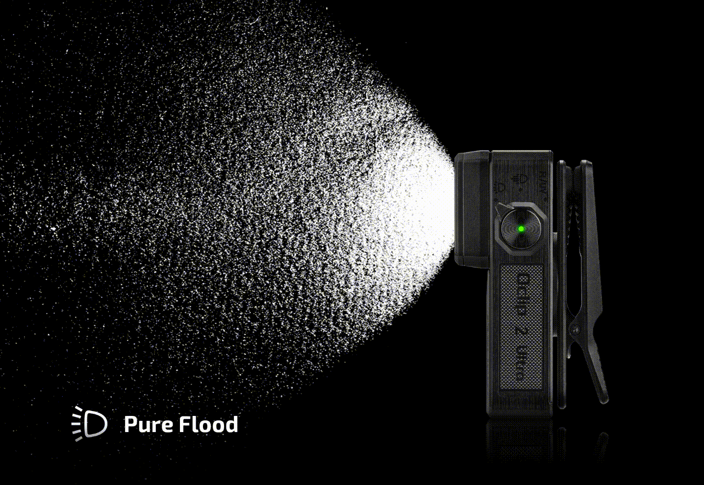 Olight Oclip 2 Ultra 580 Lumen Multi-Function (Floodlight, Spotlight, Red Light, UV Light) Rechargeable Clip-On Flashlight