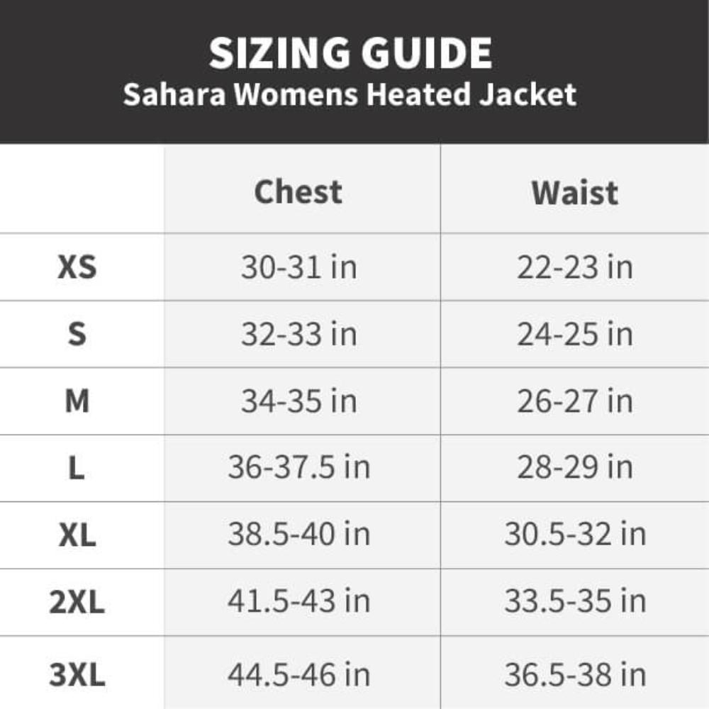 Sahara Women's Heated Jacket