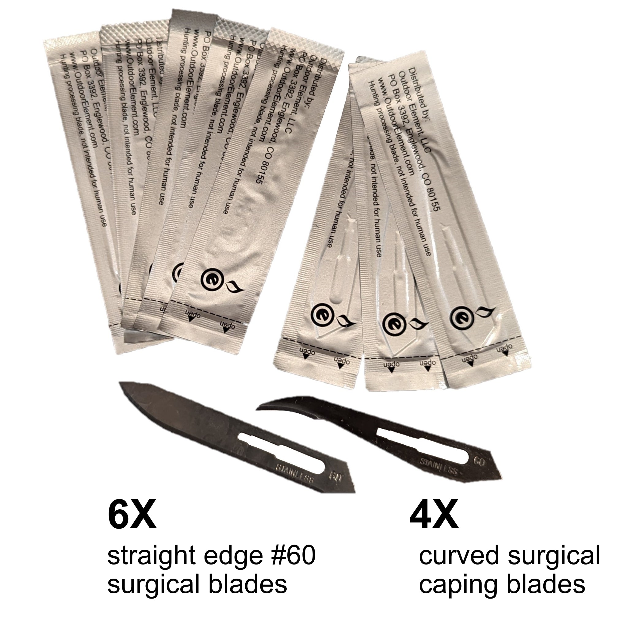 Hunting Surgical Blade Replacements 10pk