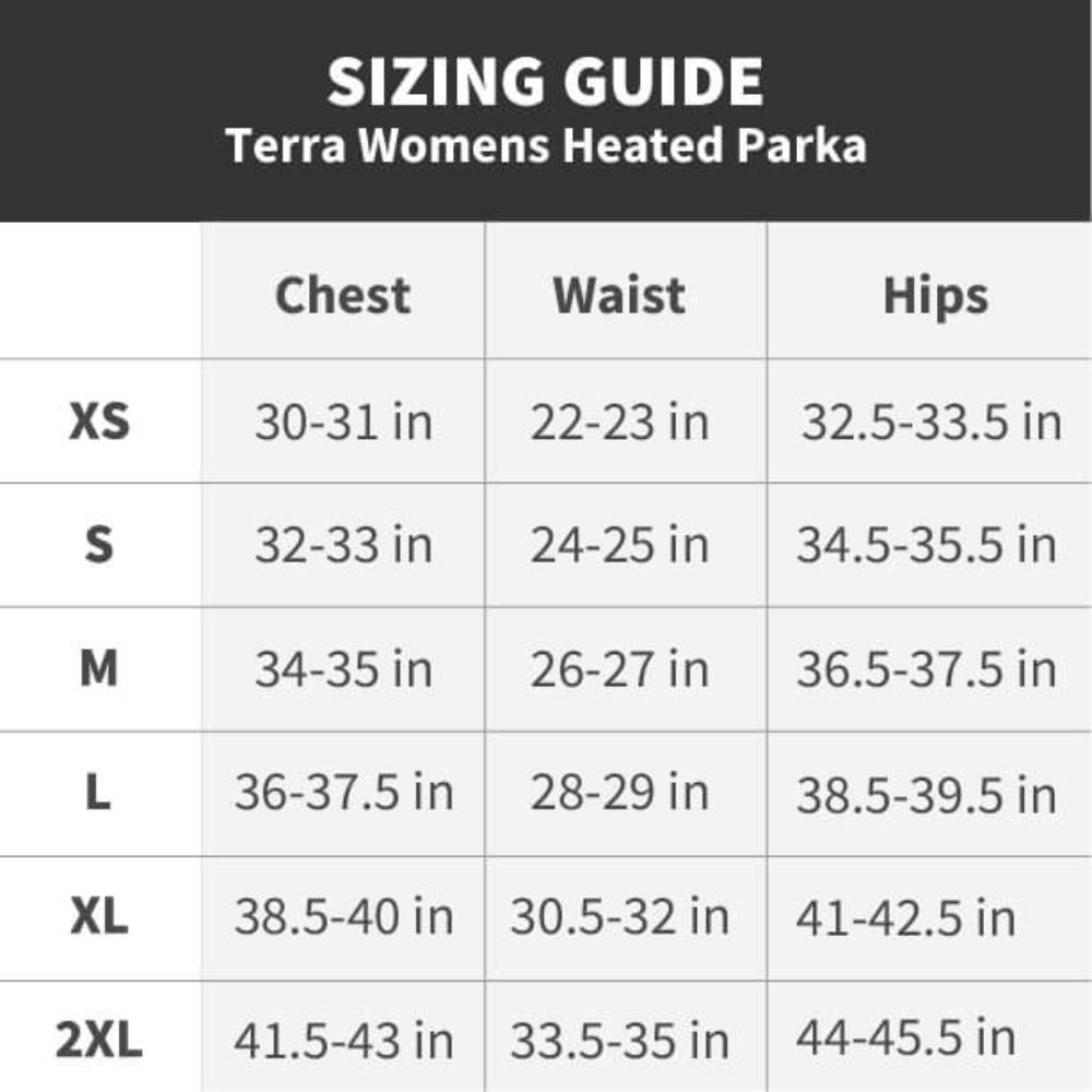 Terra Women's Heated Parka
