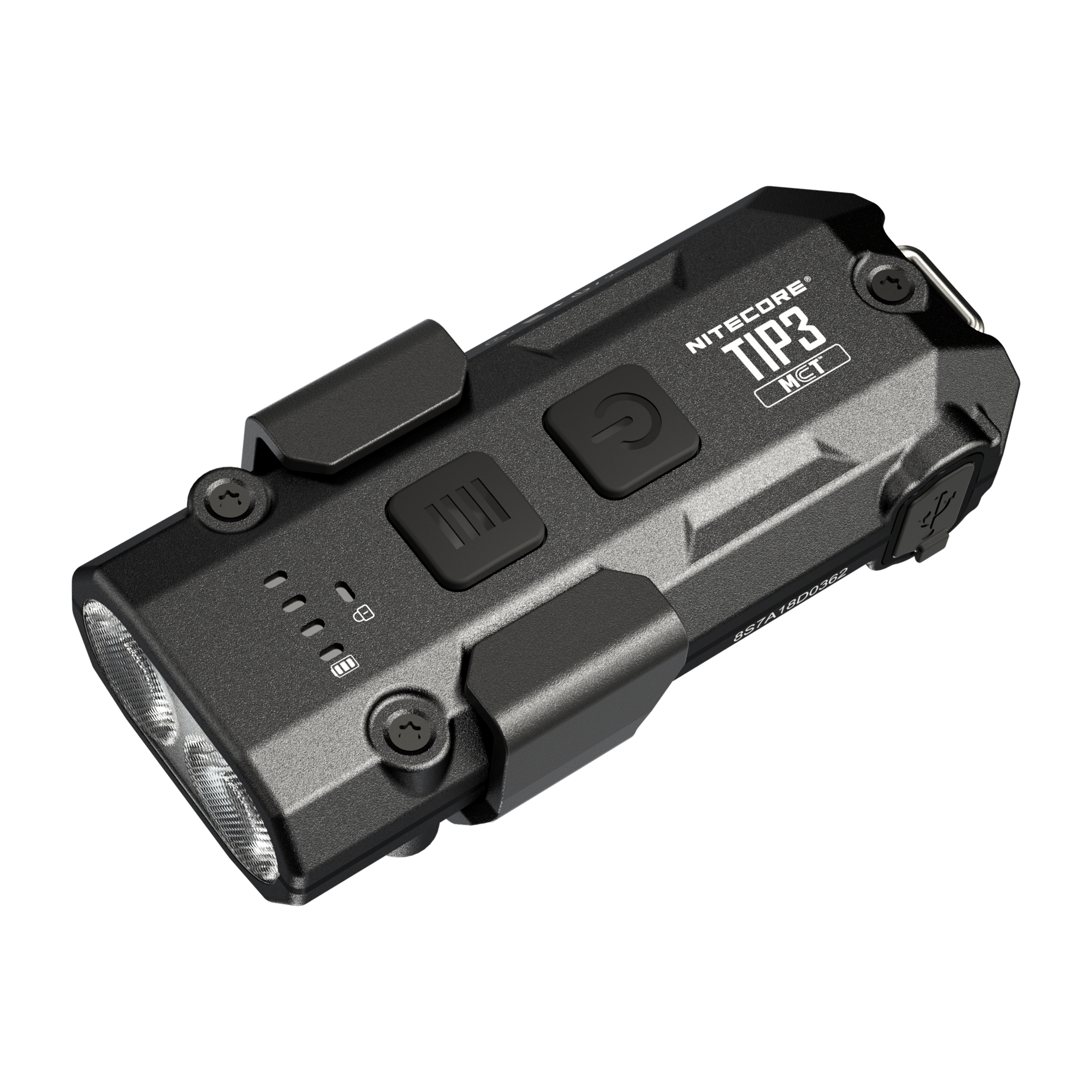 Nitecore TIP3 (TIP 3) 720 Lumen Rechargeable Keychain Flashlight