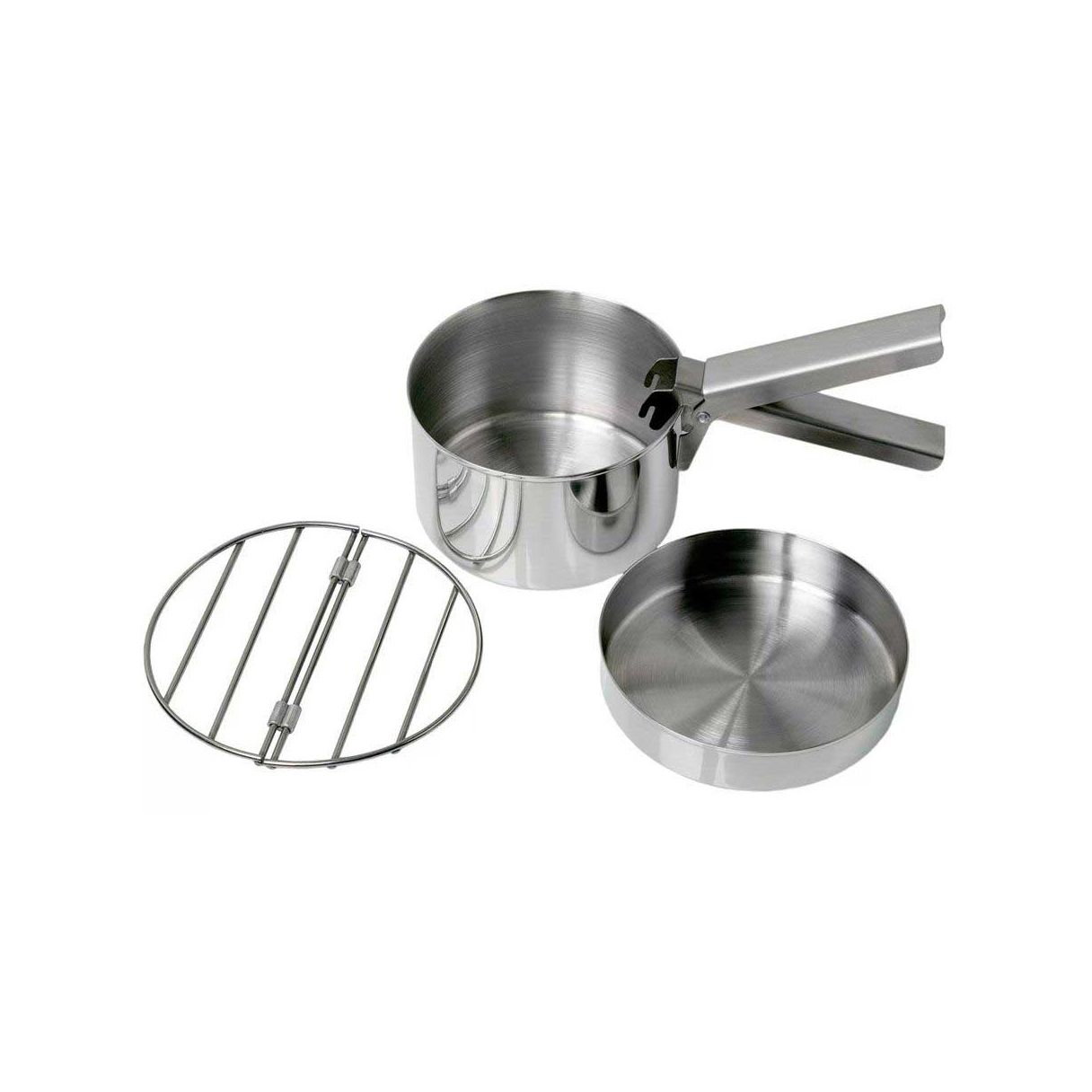 Stainless Steel 'Trekker' Kettle (20 fl.oz.) - Basic Kit