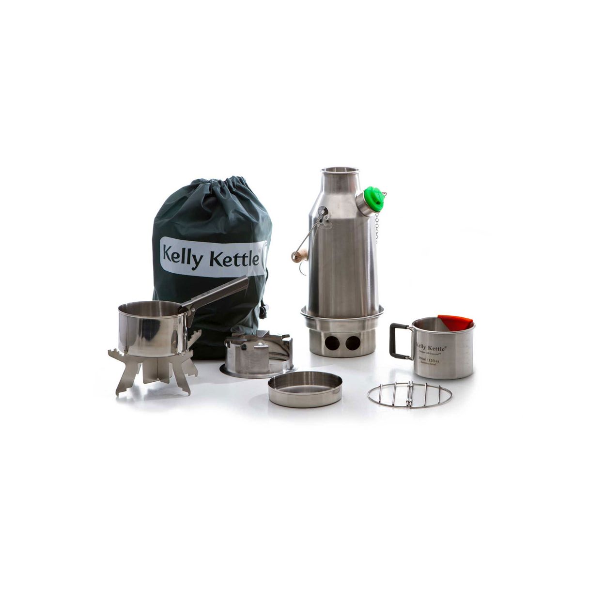 'Trekker' Stainless Steel Kettle & Kit