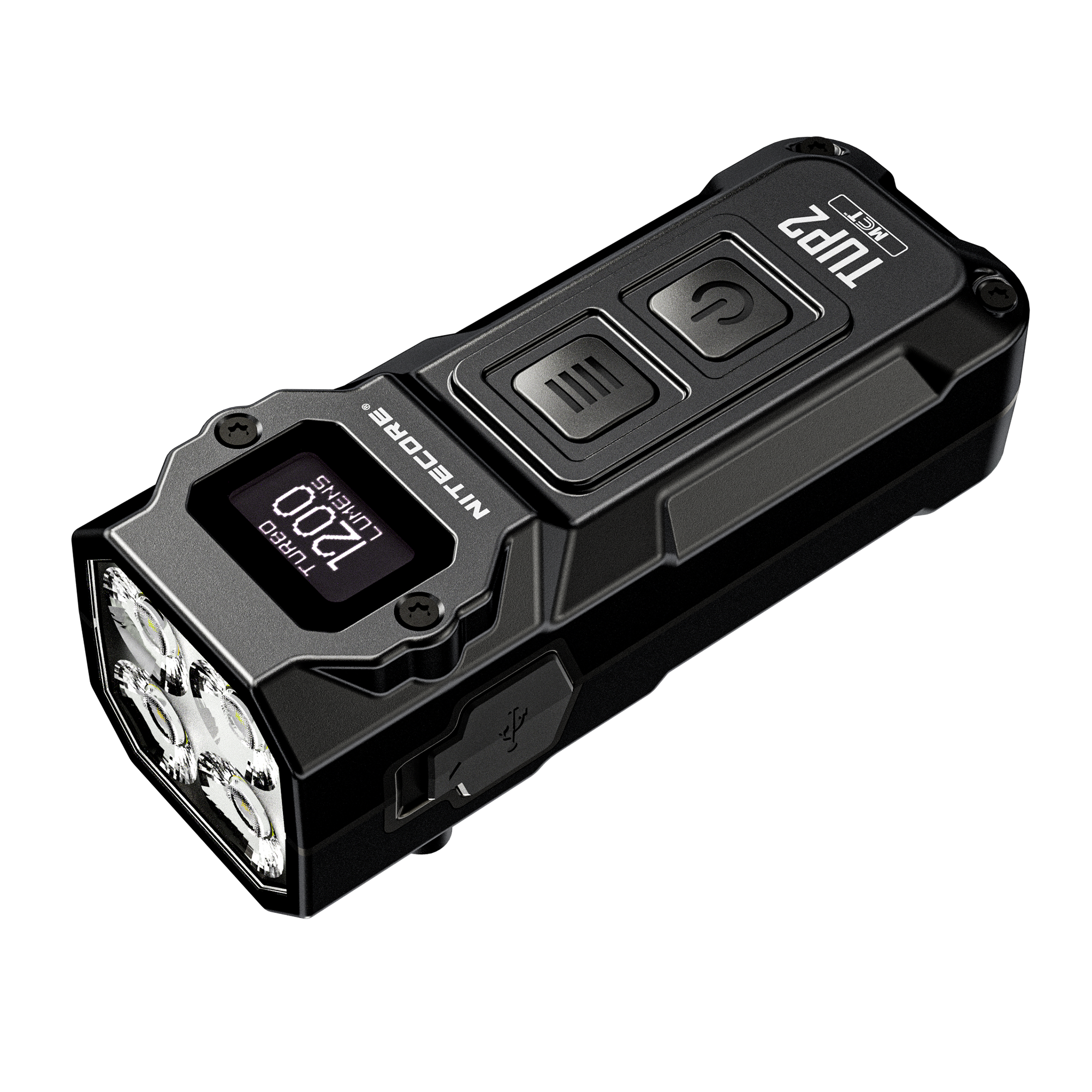 Nitecore TUP2 1200 Lumen MCT Rechargeable Keychain EDC Flashlight