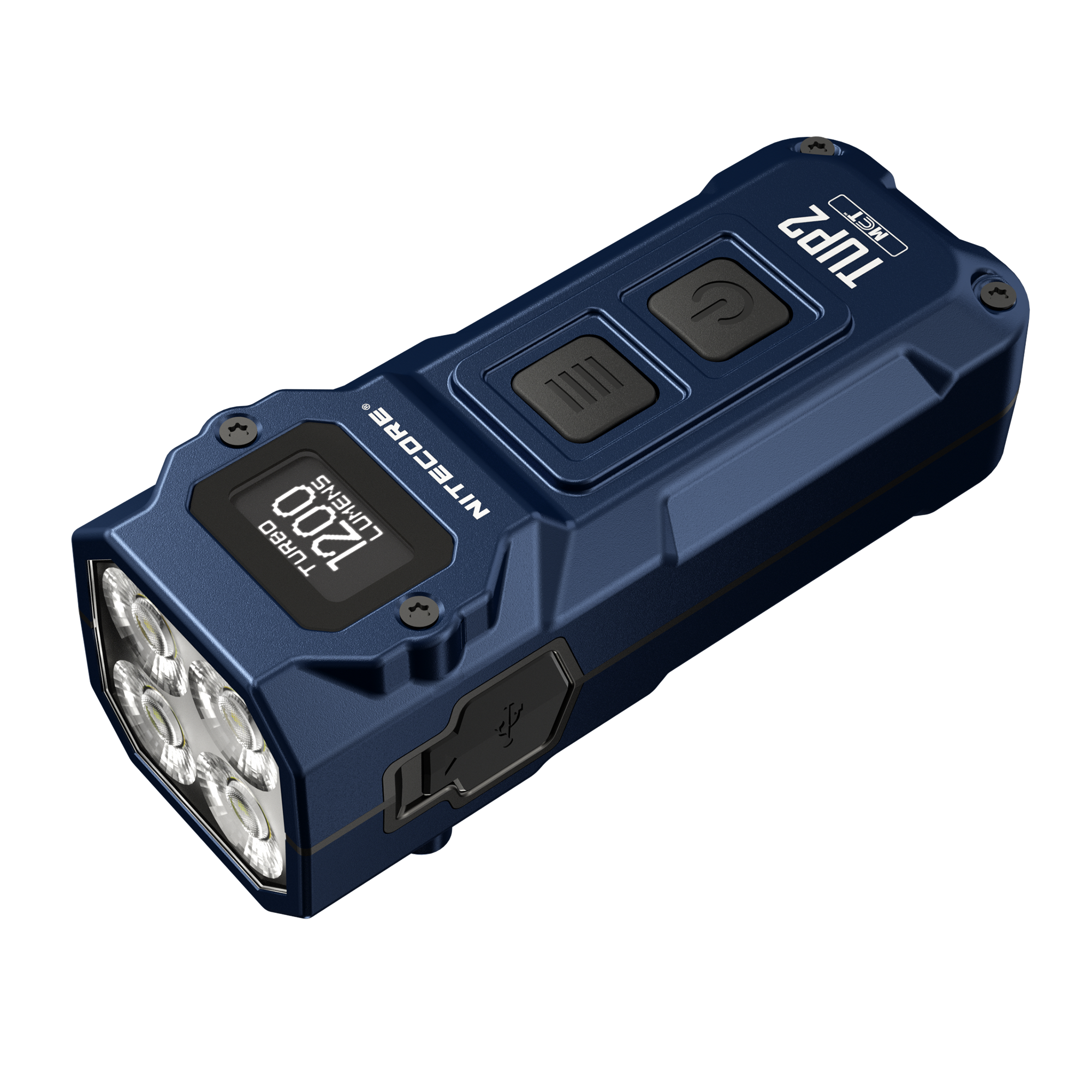 Nitecore TUP2 1200 Lumen MCT Rechargeable Keychain EDC Flashlight