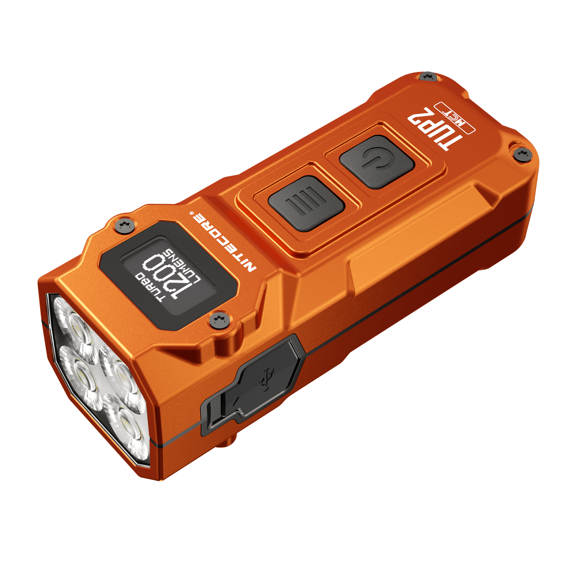 Nitecore TUP2 1200 Lumen MCT Rechargeable Keychain EDC Flashlight