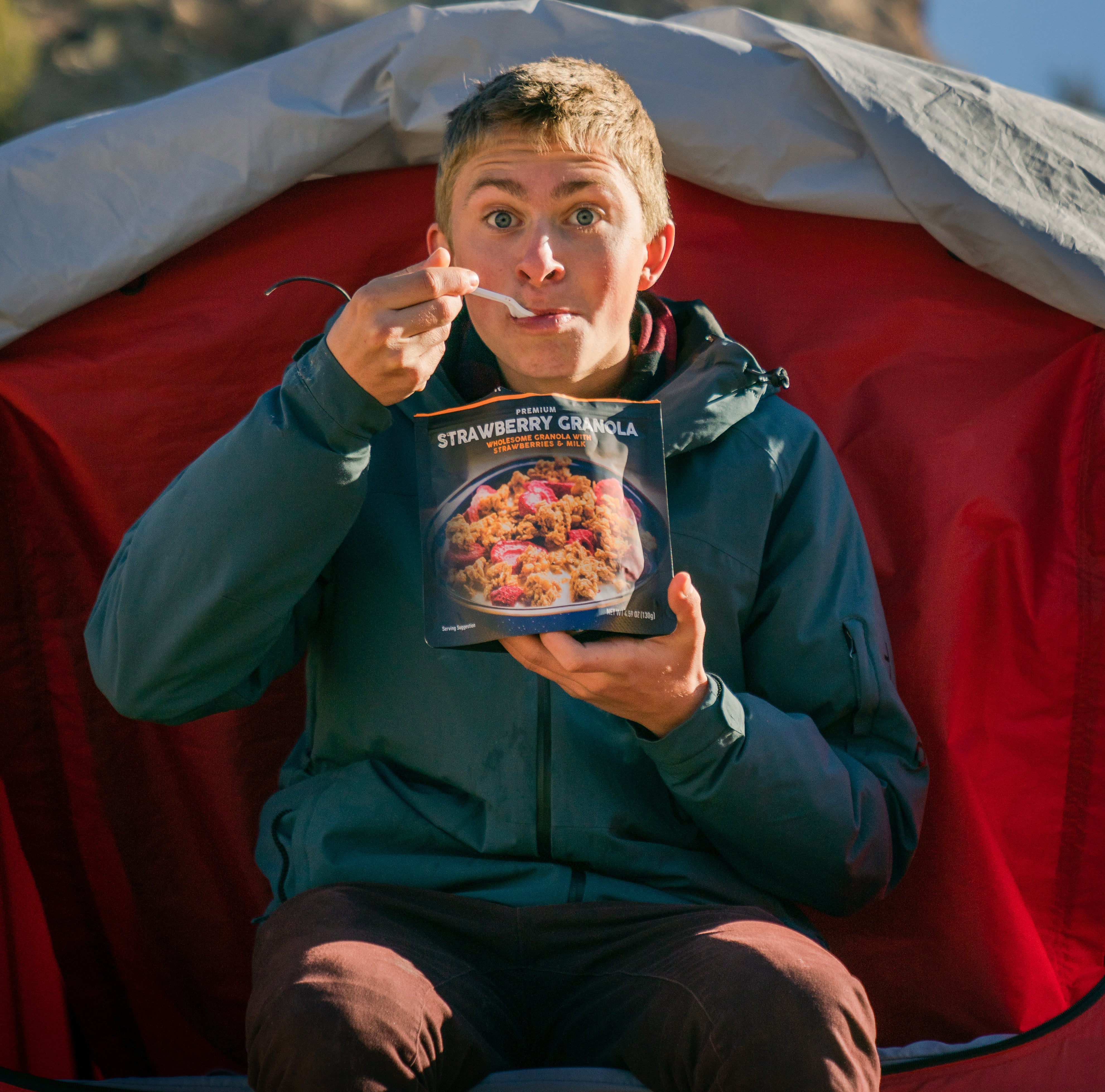 Peak Refuel Strawberry Granola