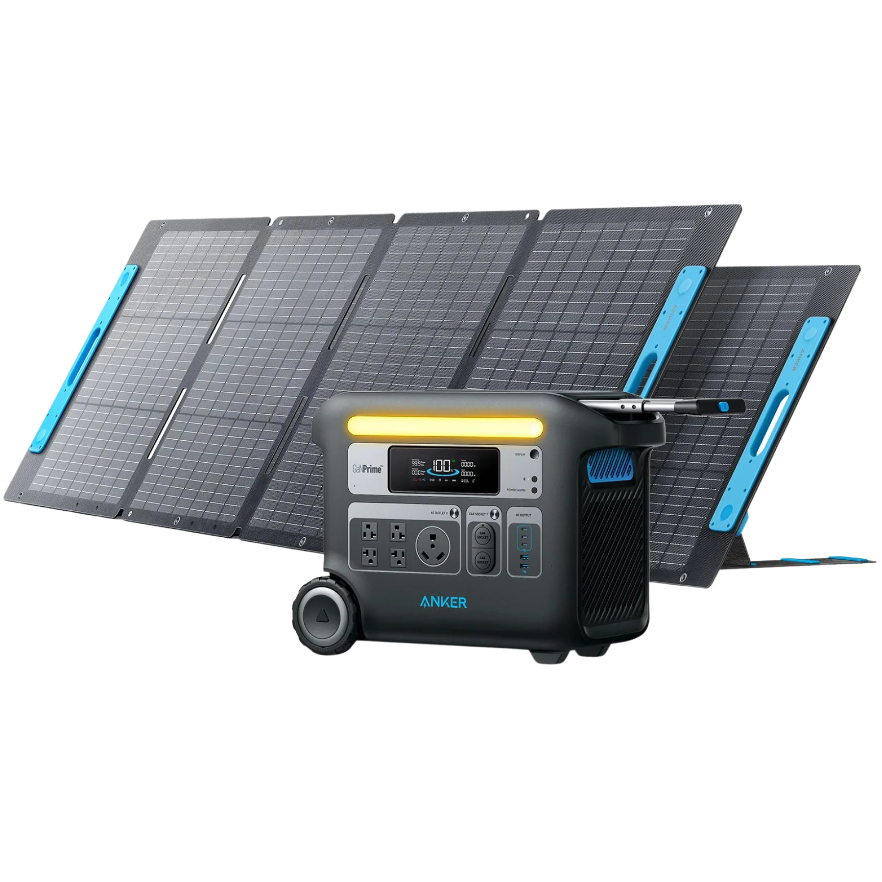 Anker Powerhouse 767 with two 200W Solar Panels Bundle