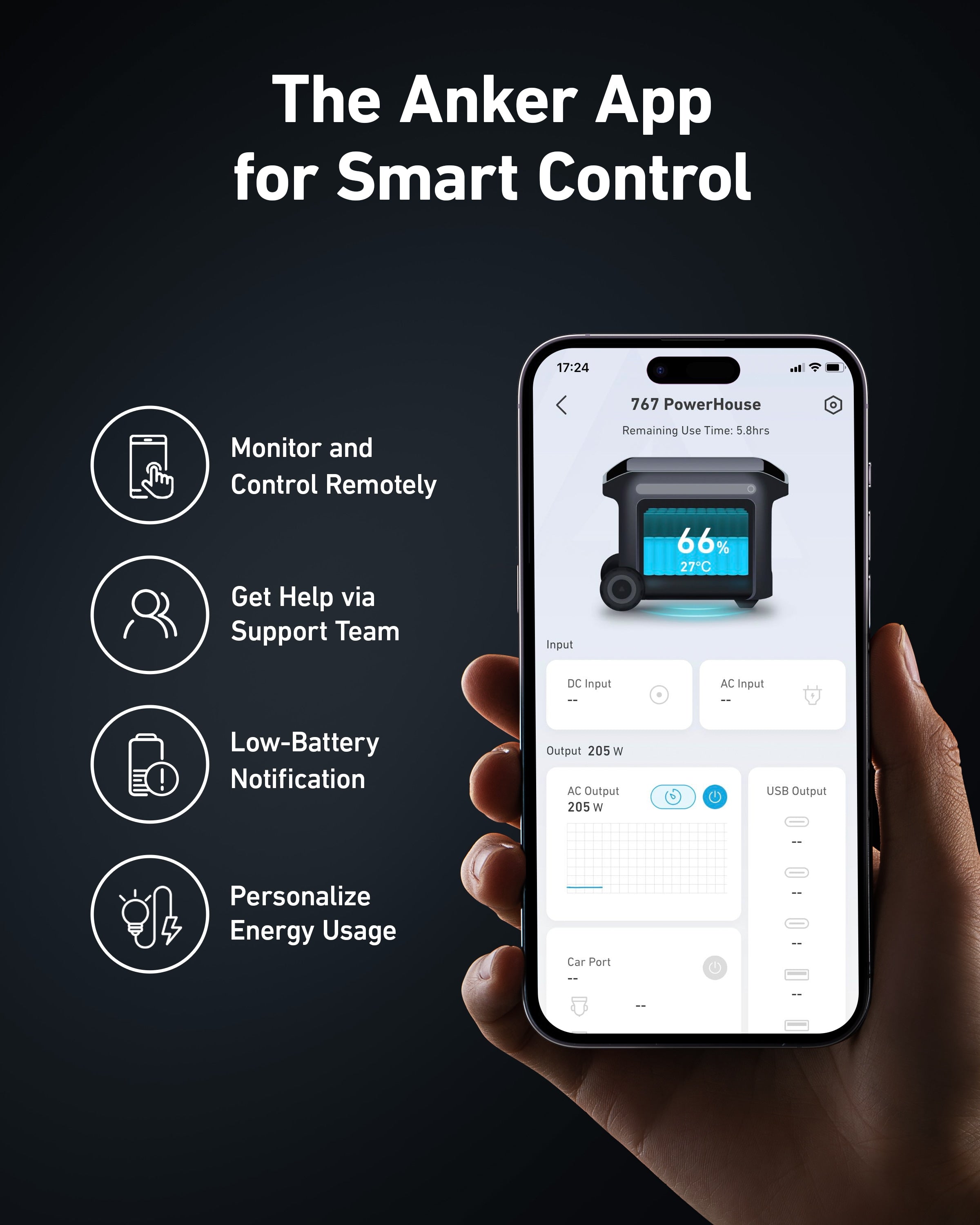 Anker PowerHouse 767 with Expansion Battery